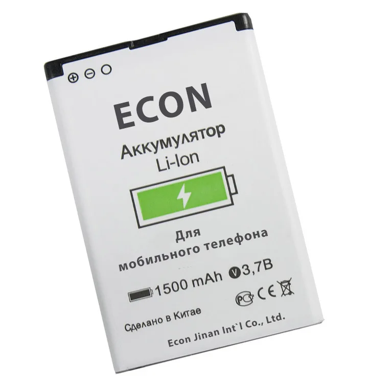 Аккумулятор ECON для Nokia BL-4C 1202/1661/2220s/2650/2652/2690/3500c/6100/6101/6131/6170/6230i/6300/ (600mAh) | Мобильные