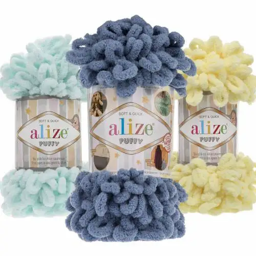 5 шт. Alize пышная пряжа одеяло детское мягкая для детей ручная вязка подарок