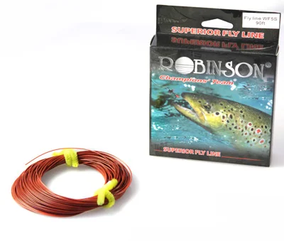 Cord нахлыстовый Robinson coffee wf5s floating 27 m... Poland 58-a1-wf5-s | Fishing Lines