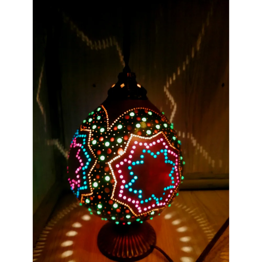 Ночник высококачественный материал настольная лампа ручной работы для спальни