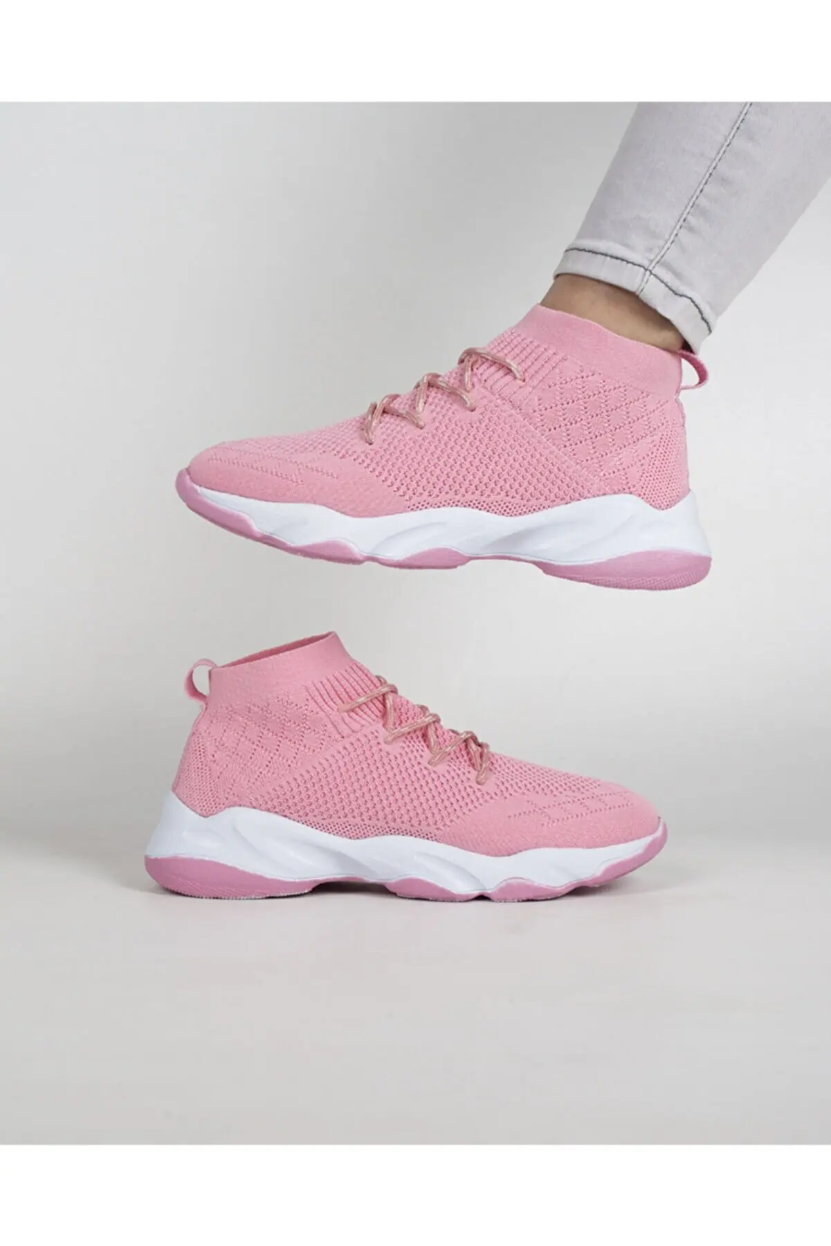 Women Socks Shoes sports Sneakers colorful air cushion sports shoes female Comfortable Lightweight Sweatproof New Season Tennis