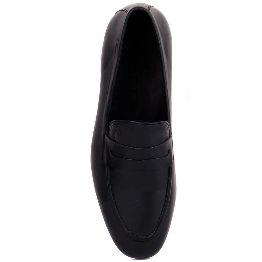 Sail-Lakers Black Leather Men 'S Shoes | Обувь