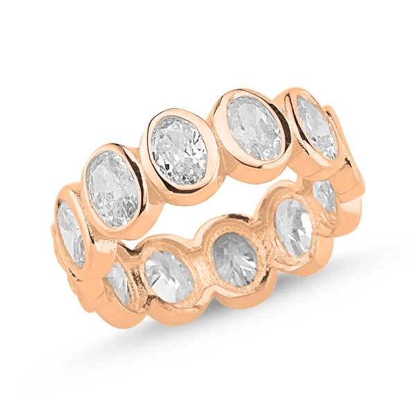 

Серебряное 925 пробы кольцо с фианитом