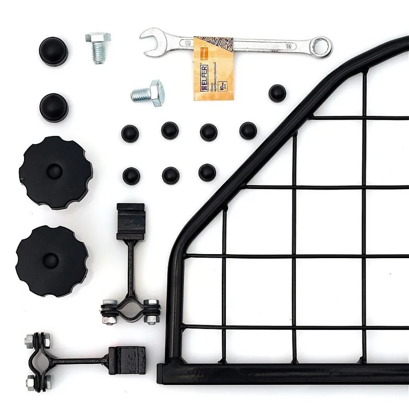 Kia Soul 2 поколение 2013-2018 решетка в багажник металлическая Dog Voyage | Автомобили и