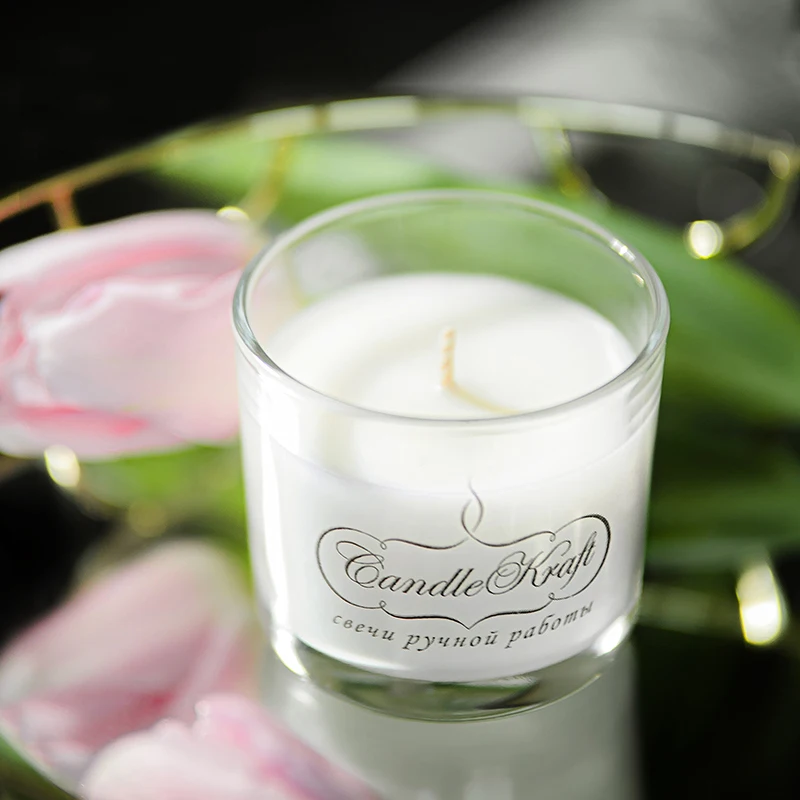 Свеча ароматическая соевая CandleKraft Gardenia Aroma Mini &quotГардения&quot | Candles