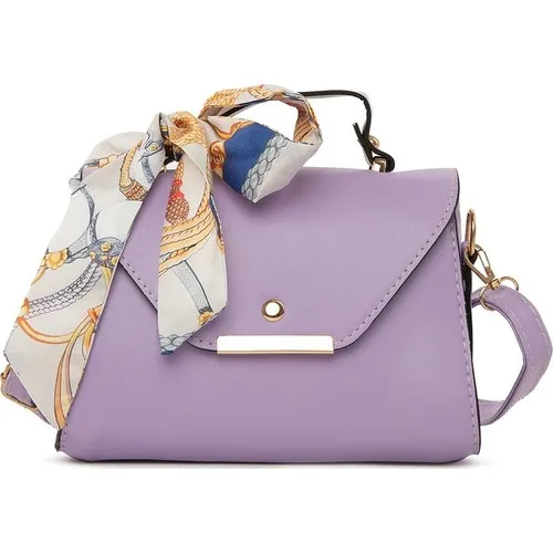 Bagmori сиреневая шапка шаль сумки через плечо| |