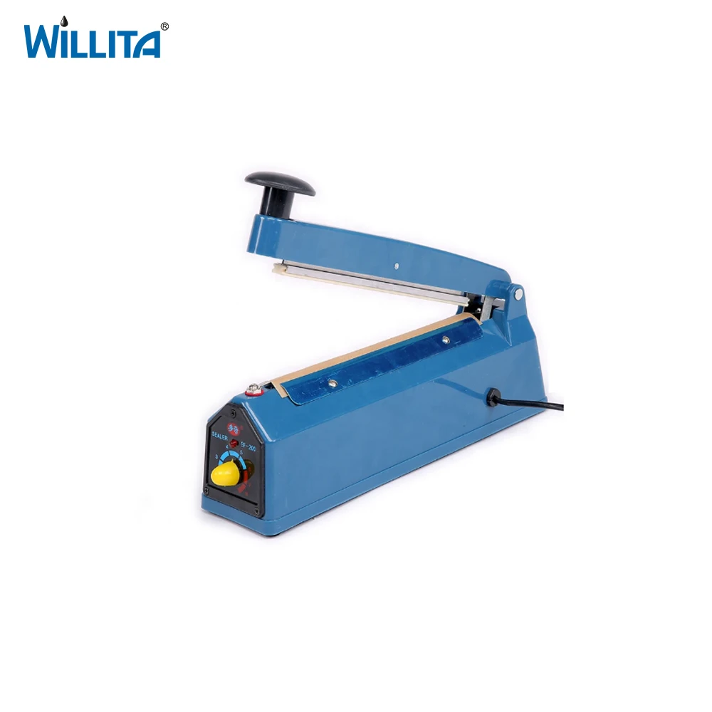 100x2мм пластиковый пакет импульсный жар удобный герметик полуавтоматическая