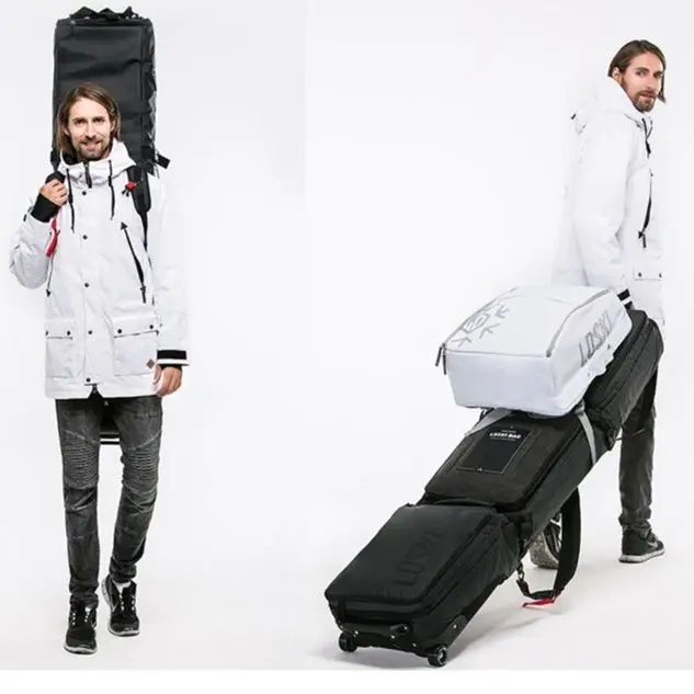 Чехол для сноуборда лыж LDski Classic A с колесами Ski Bag Wheeled Snowboard bag Winter Sports Travel |