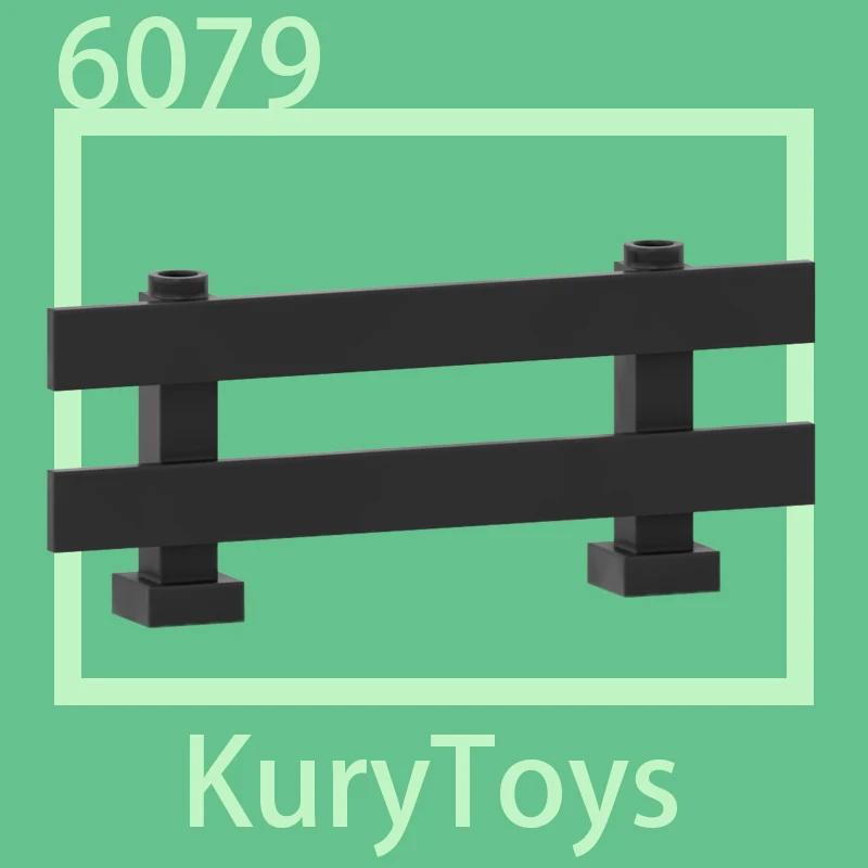 

Kury Toys DIY MOC For 6079 100pcs Building block parts For Fence 1 x 8 x 2 2/3