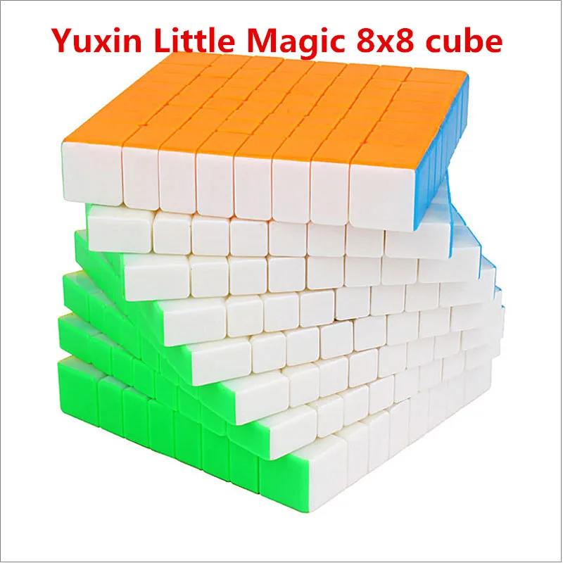Yuxin Little Magic 8x8x8 Магический Куб 8x8 скоростной куб головоломка zhisheng cubo magico кубики для