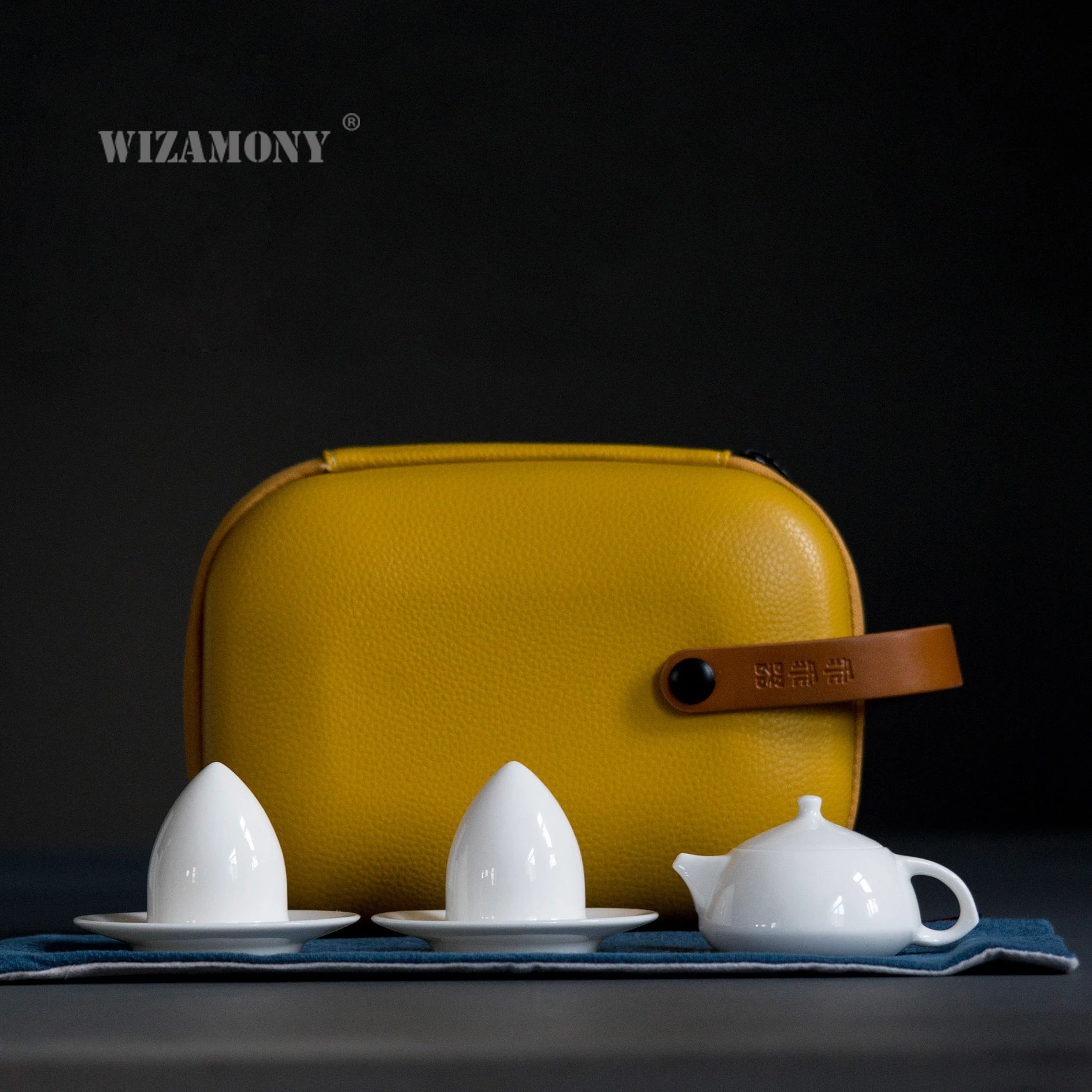 Wisamony дорожная сумка китайский чайный набор кунг фу гайвань чайник чашки кружка