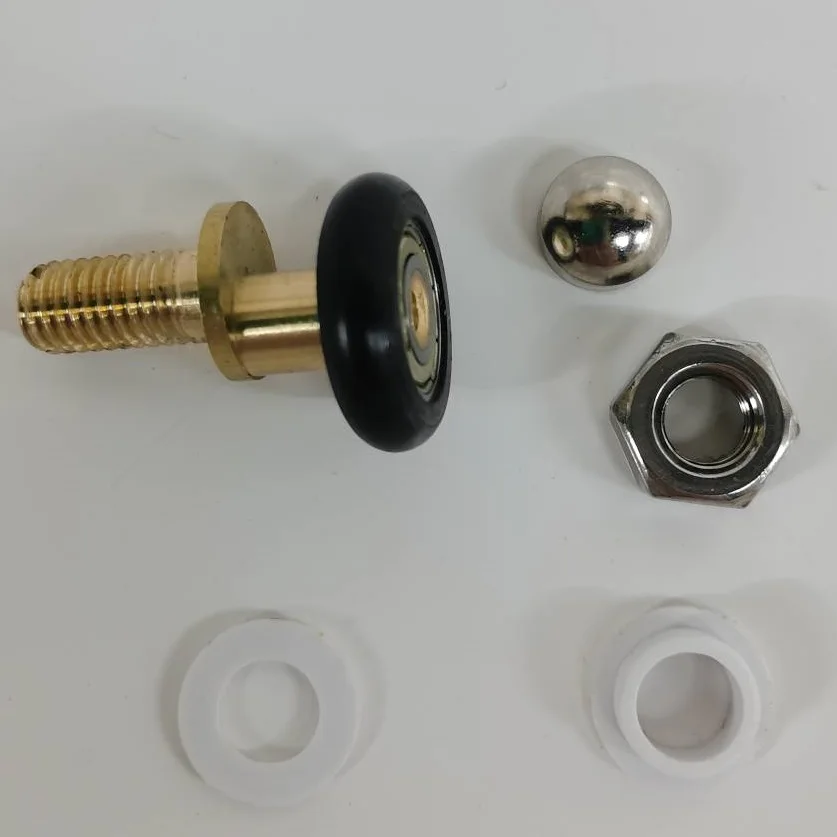 22 25 мм Ролики для дверей душевых кабин. Латунные ролики кабин с эксцентриком под