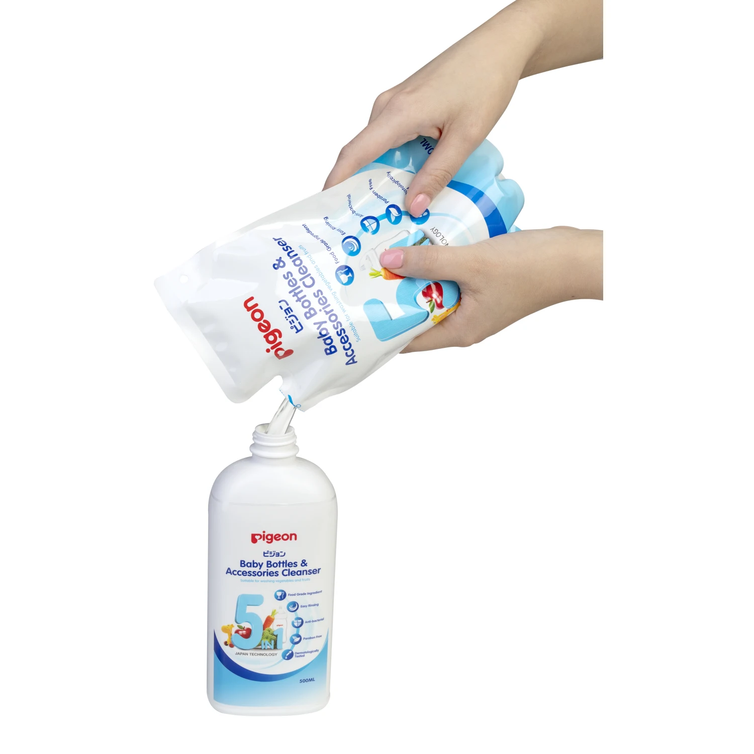 Средство для мытья посуды Pigeon флакон 500 мл | Мать и ребенок