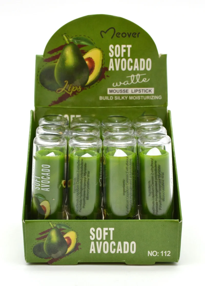 Meover Бальзам для губ с экстрактом авокадо Soft Avocado Mousse Lipstick 3.5 g Meover-112 1 шт |