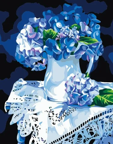 paint by number art painting numbers potted flower for adults and b kids arts craft home | Дом и сад