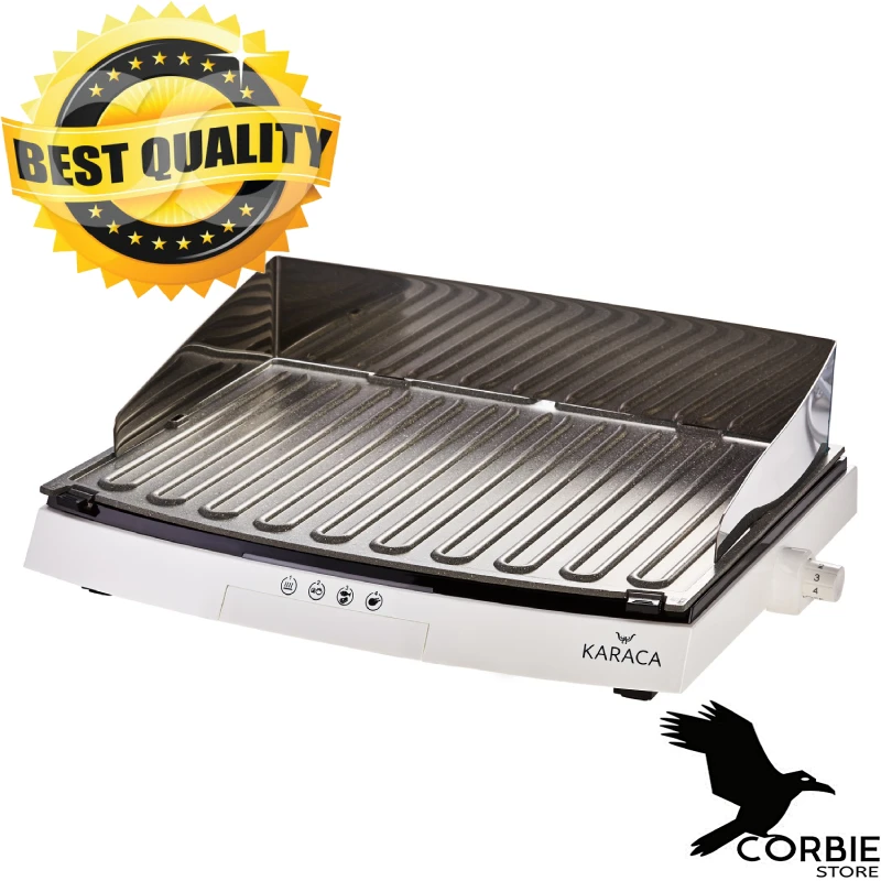 karaca electric grill allure series black white g1001 original high quality free global shipping