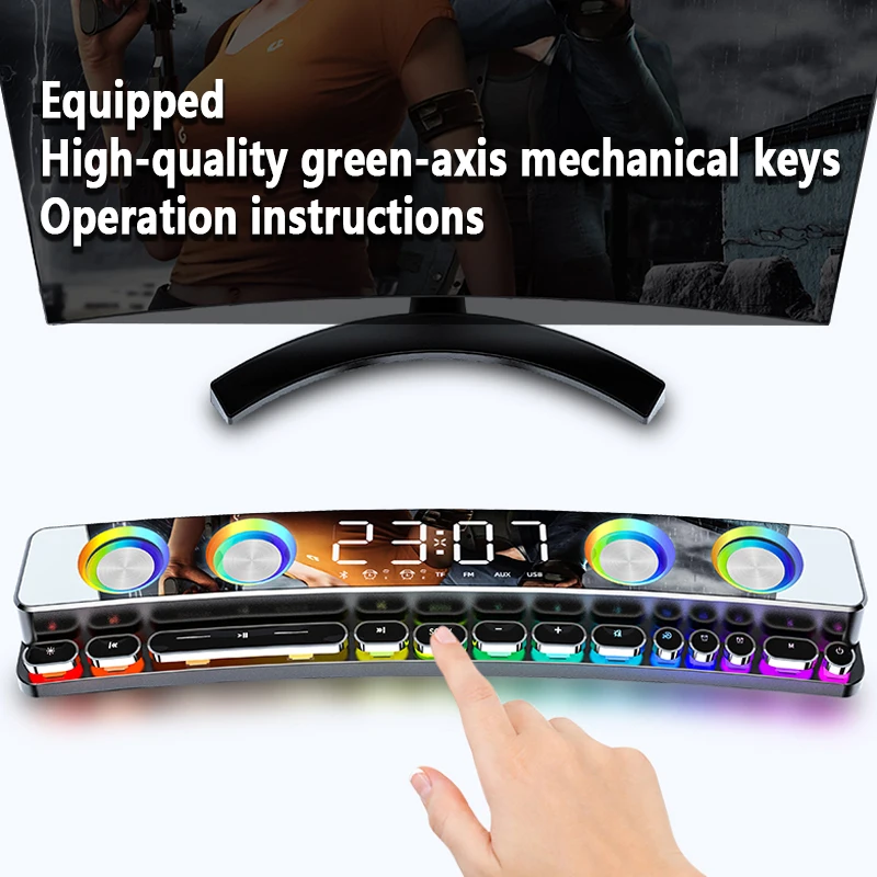 SOAIY SH39 LED Беспроводная игра 