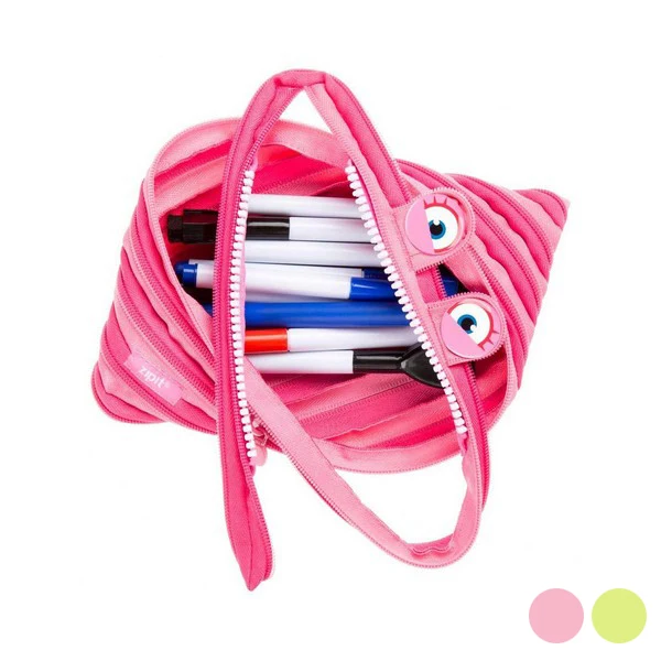 Школьный чехол Nikidom Wildlings Jumbo Pouch Clip Strip|Пеналы| |