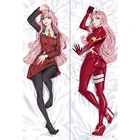 Брелок Дакимакура Милый во Франксе Ноль Два мини с кольцом M0149