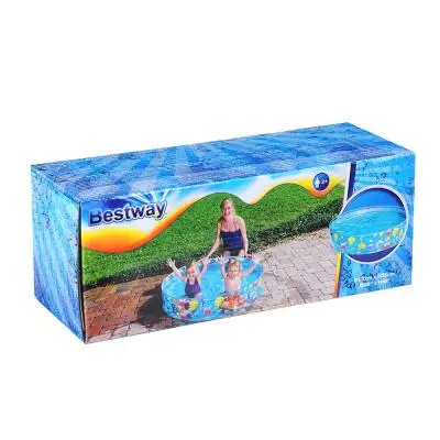 Бассейн ненадувной BESTWAY 122х25 см 277 л | Спорт и развлечения