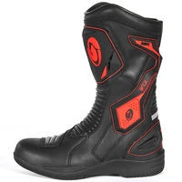 arcx motorcycle boots mid calf cowhide leather ankle protection waterproof motocross racing riding shoes motorcycle accessories