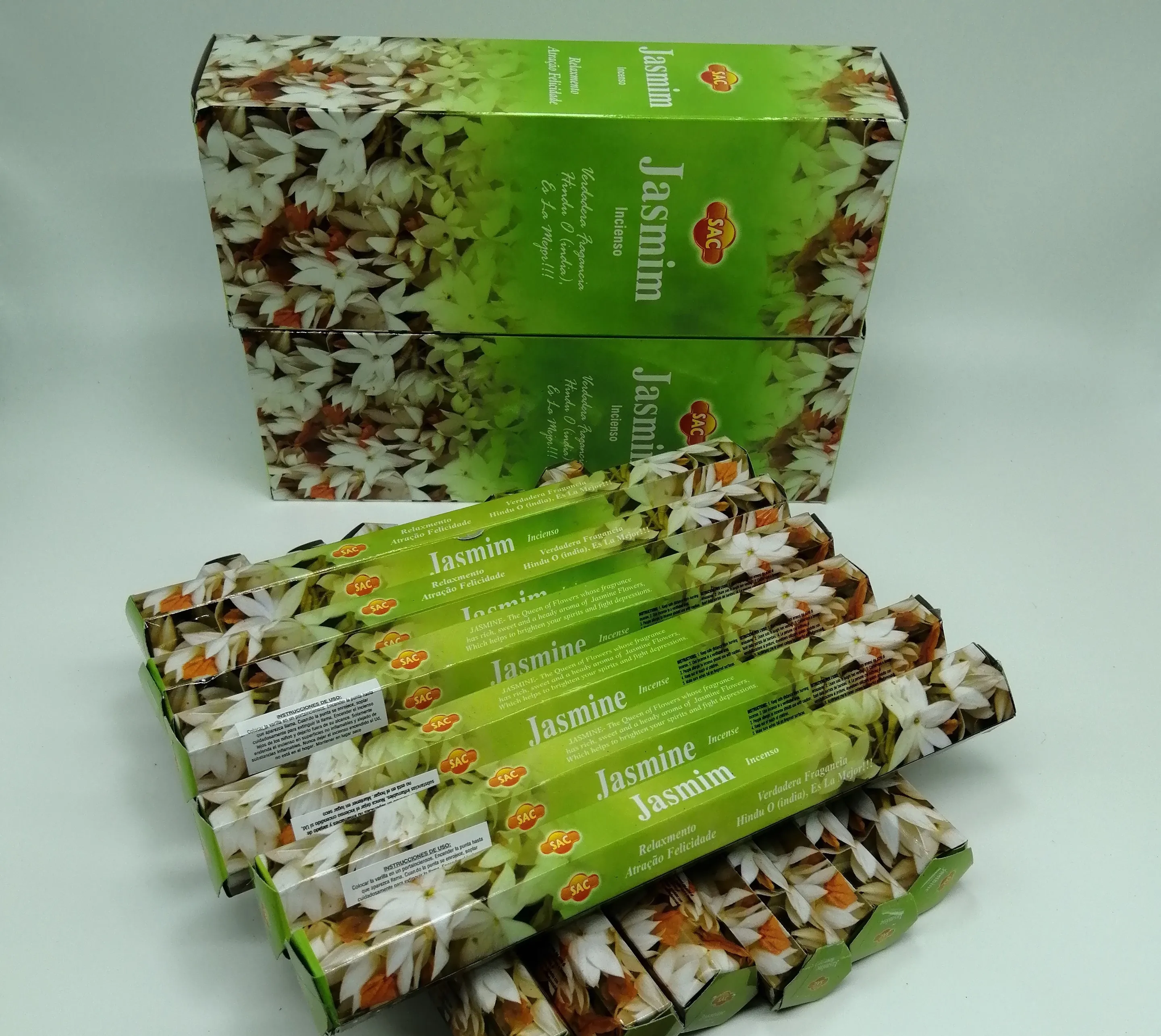 SAC благовония Жасмин 2 коробки из 6 коробок (240 г в общей сложности)