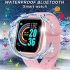 Умные часы Y68S с Bluetooth, мужские водонепроницаемые спортивные Смарт-часы с фитнес-трекером, монитором кровяного давления, пульсометром, Смарт-часы