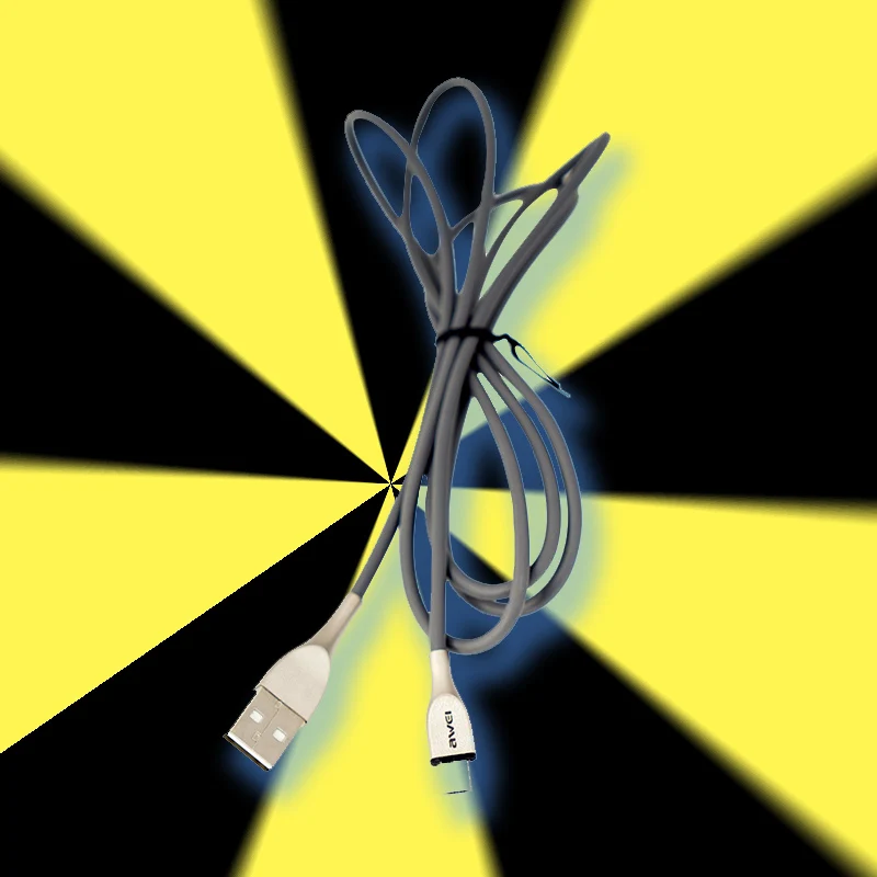 Кабель Awei USB - microUSB (CL-16) 1 2 м | Мобильные телефоны и аксессуары