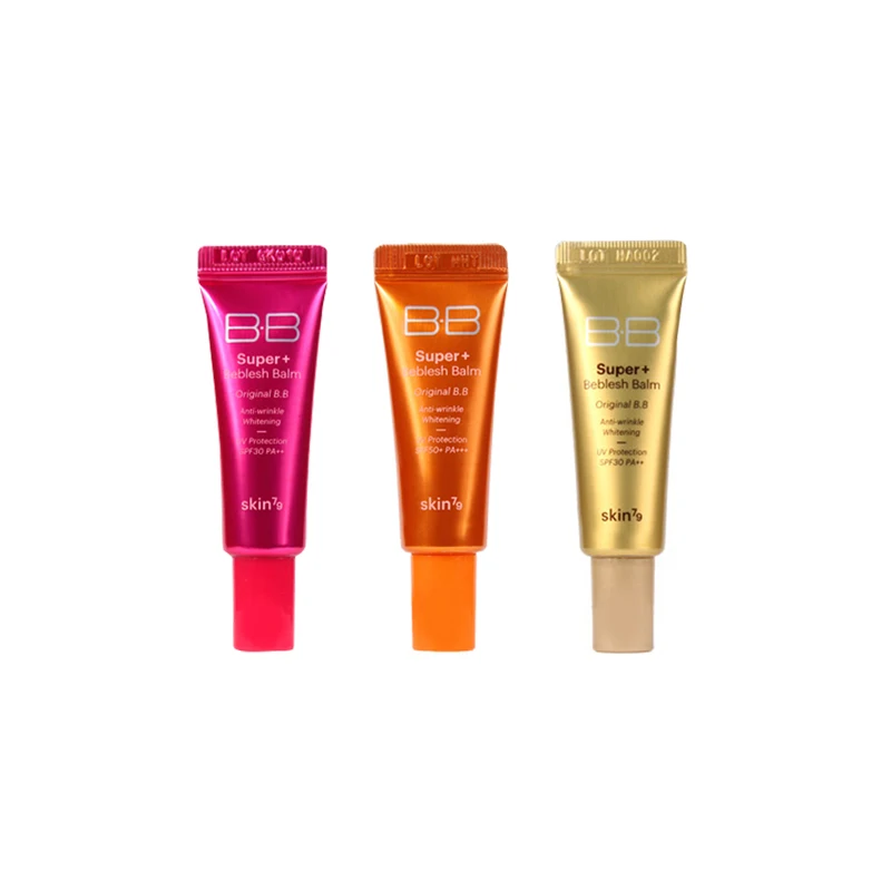 - Super+ Beblesh Balm Pink+orange+gold Bb Skin79 Cc Cream Foundation Beauty Makeup Moisturize Korea Cosmetic Essence