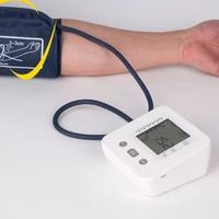 medical arm type blood pressure monitor intelligent compression automatic sphygmomanometer lcd digital display tonometer