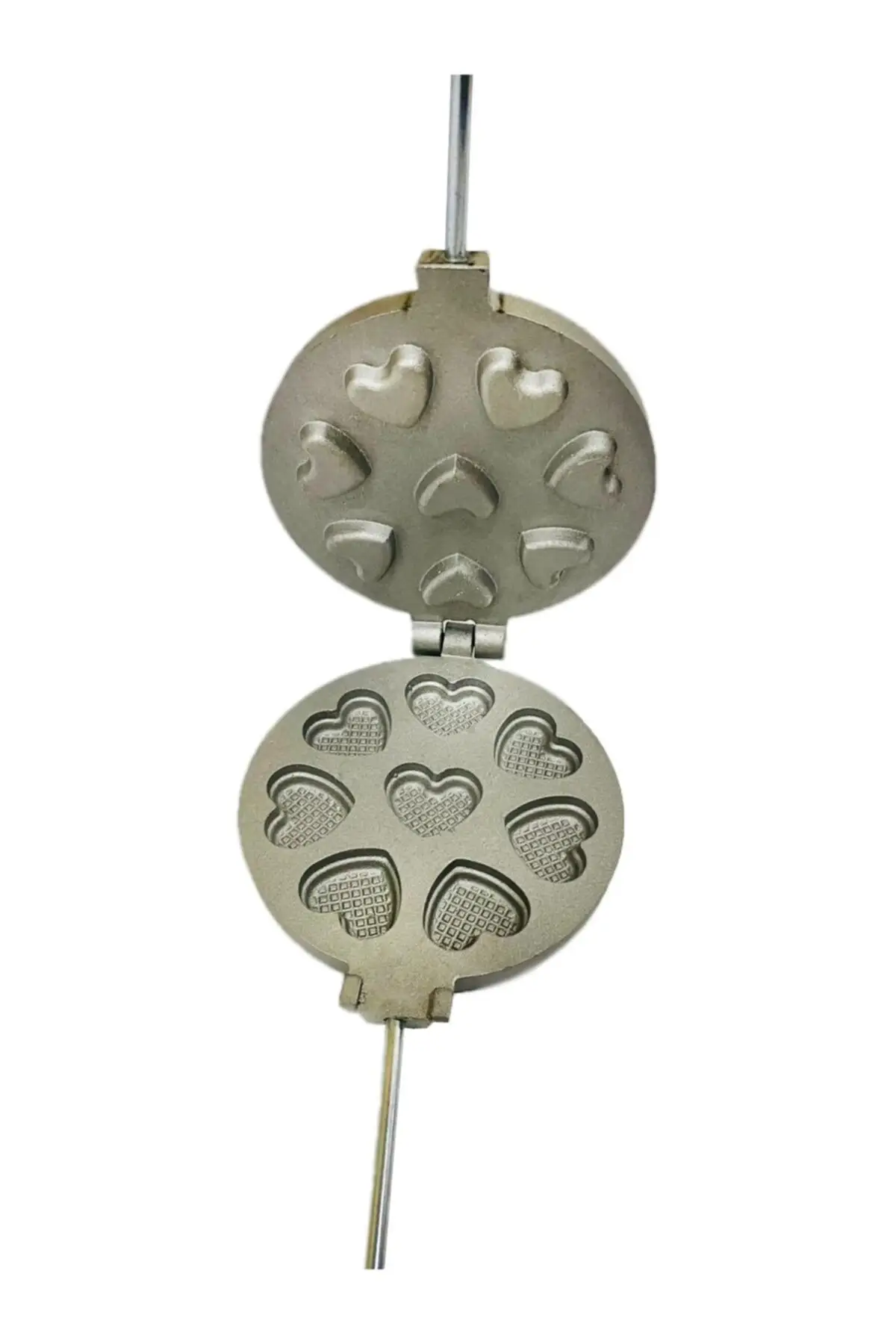 

Heart Cooking Mold Casting Pan Baking Oreshki Cookie Tools Baking Accessories Biscuit Cone Cookies Oreshnitsa Cone Kitchen Tools