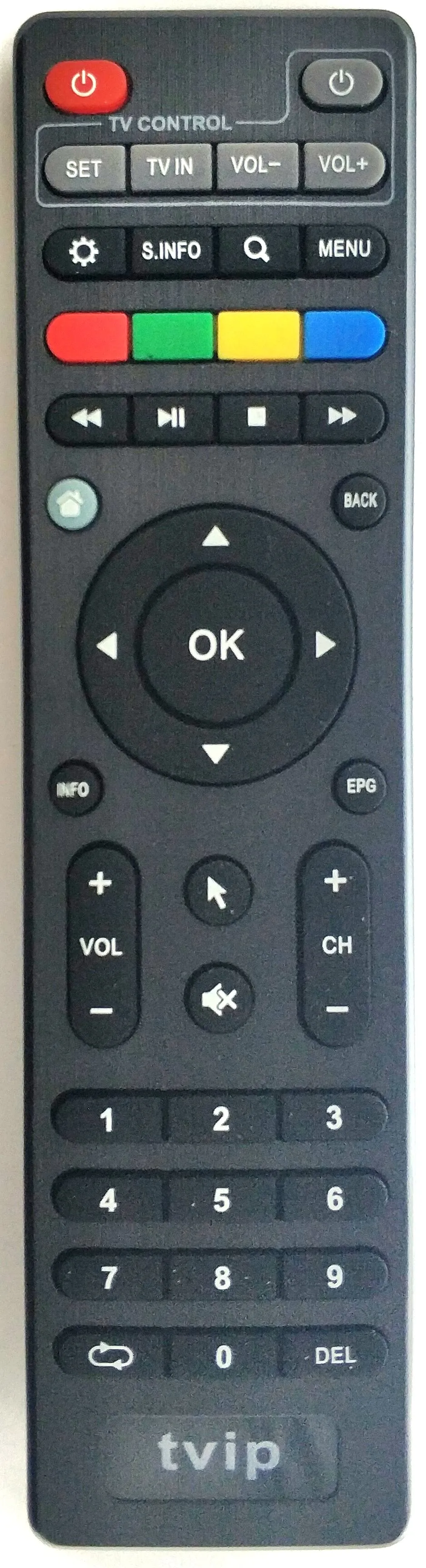 Пульт ДУ для медиаплеера TVIP 01FE 98301 IPTV Set-top-box S-310 S-400 S-300 S-Box v.410 S-500 V-605 | Электроника