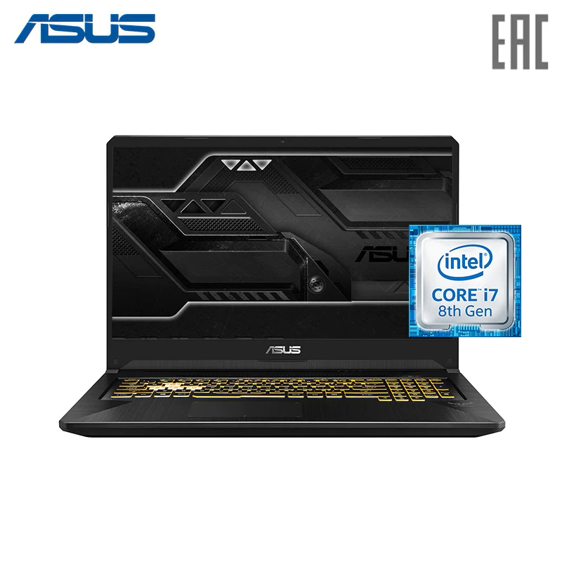 Игровой ноутбук Asus FX705GE 17.3&quot FHD IPS/i7 8750H/8GB/1TB/NVIDIA GeForce GTX 1050Ti 4Gb/NoOS/Black (90NR00Z1