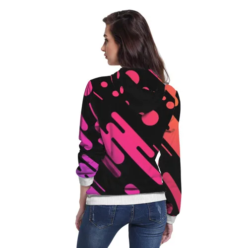 Женская толстовка 3D Like рисунки на свитшотах индивидуальная и модная