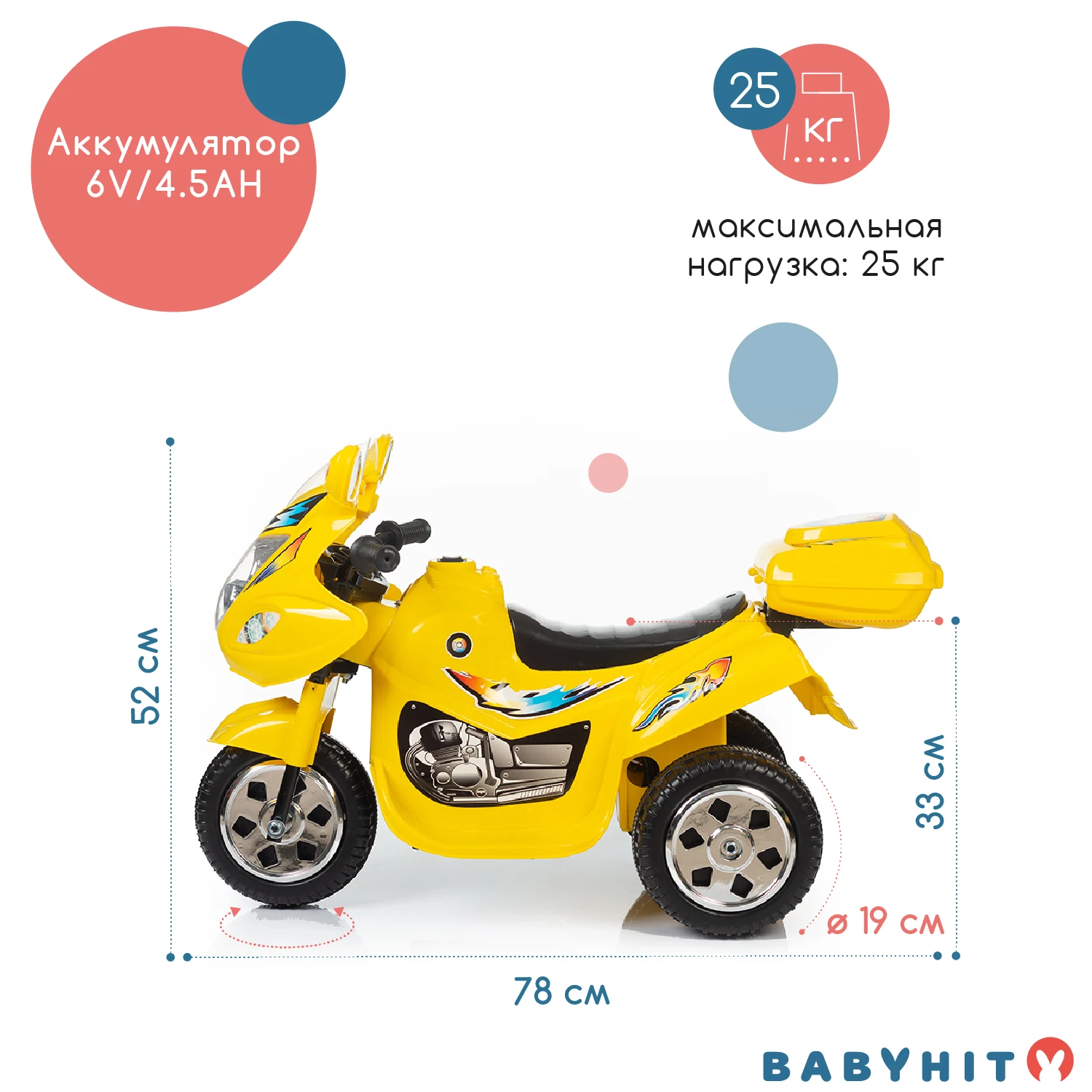 Электромобиль Babyhit Little Racer|Каталки-пушкары машинки| |