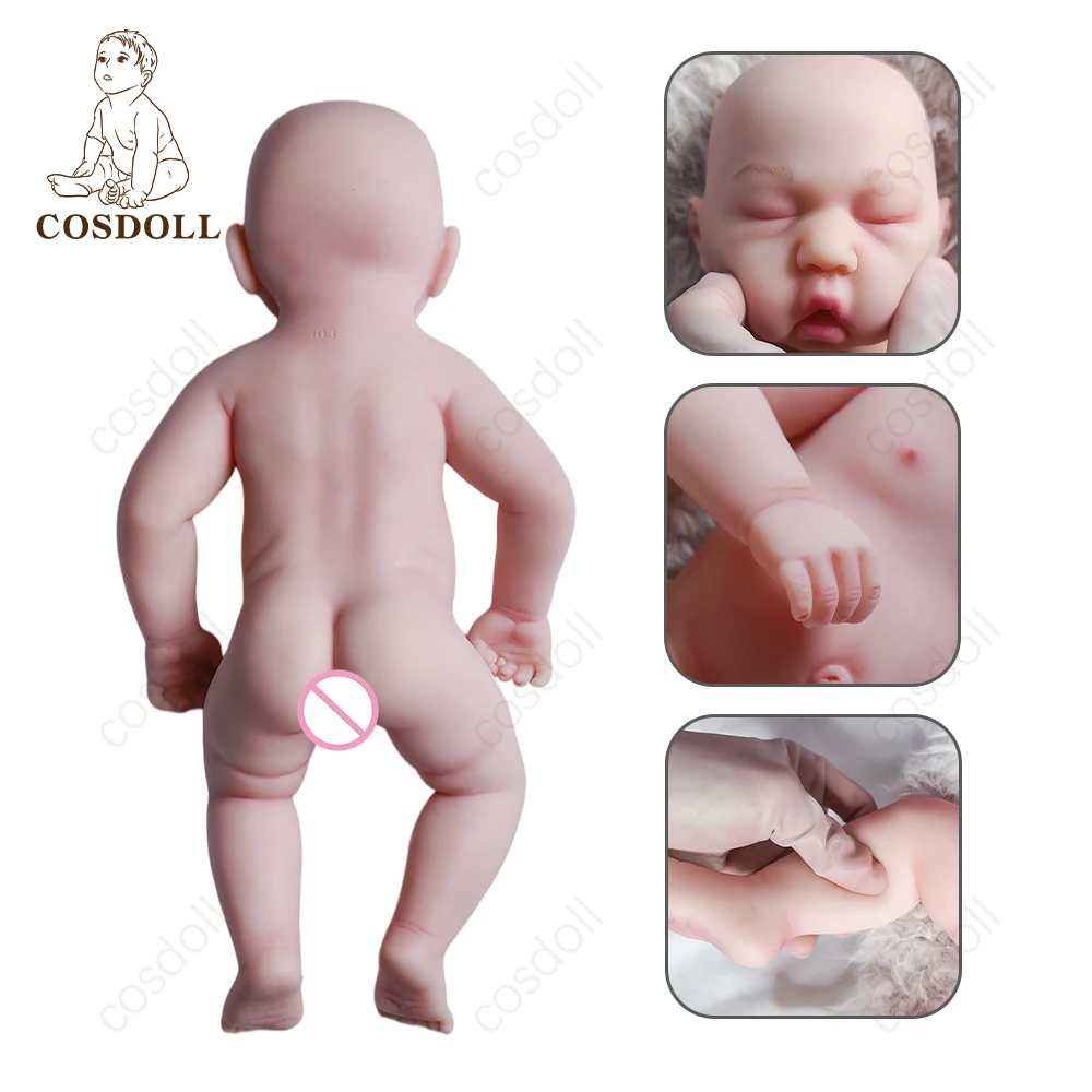 Reborn Baby &quotсделай сам&quot 47 см 100% силиконовые прочные куклы моющиеся дошкольного