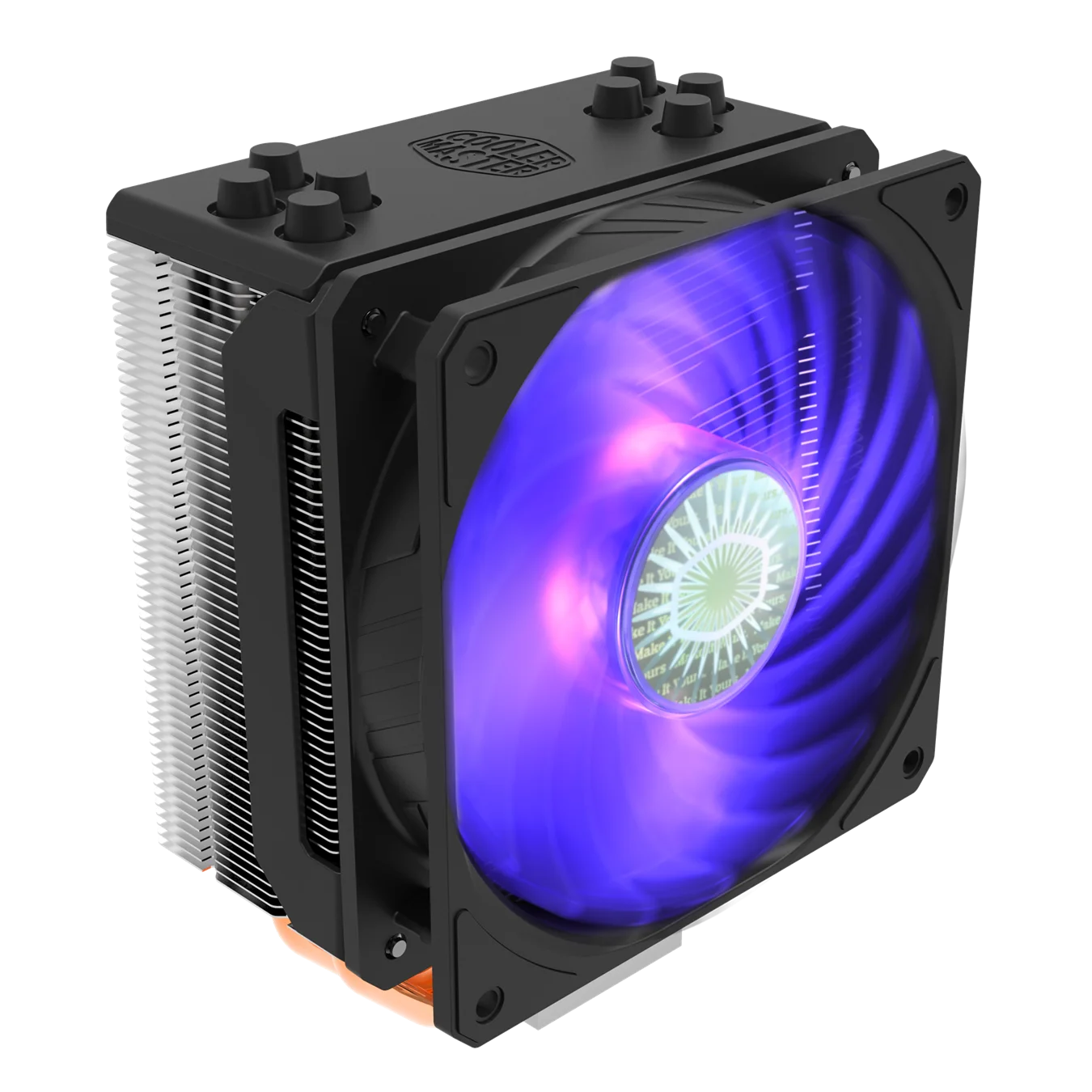 Cooler Master Hyper 212 RGB Heatsink CPU Intel LGA1150/1151/2066 AMD AM4|Кулеры и системы охлаждения компьютера| |