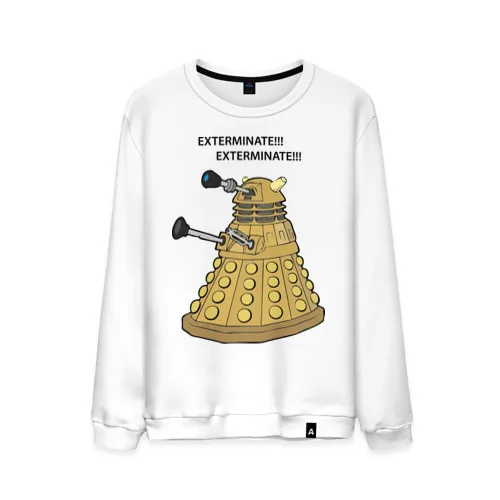 Мужской свитшот хлопок Далек из сериала Доктор Кто |
