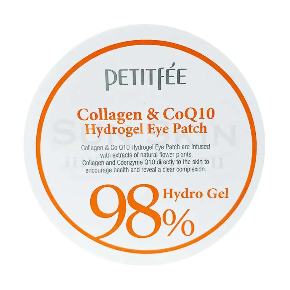 Petitfee collagen CoQ10 Hydrogel eye patch patches with and Coenzyme Q10 | Eyes Masks