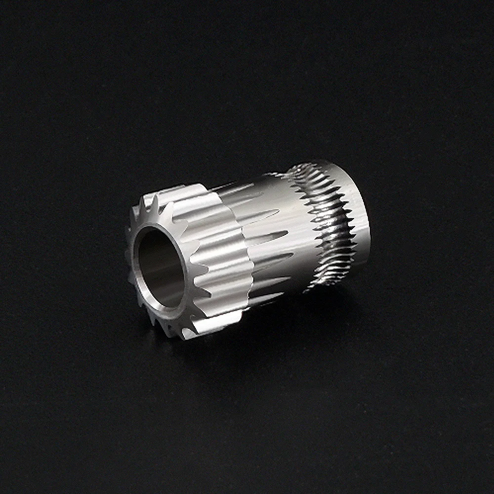 Новая шестерня с двойным приводом клонированный экструдер Btech для экструдера Prusa