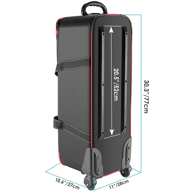 Neewe Photo Studio Equipment Tolley Cay Bag 38"x15"x11