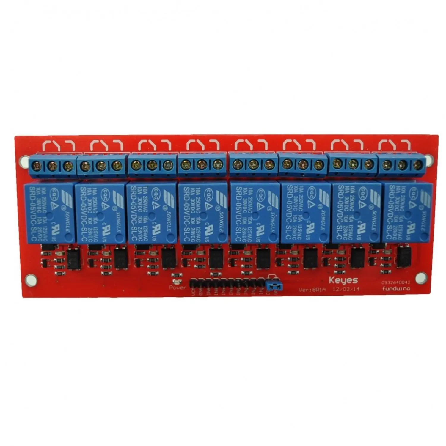 Набор 8 реле канальные 5 В для Arduino [Совместимость с Arduino]|Интегральные схемы| |