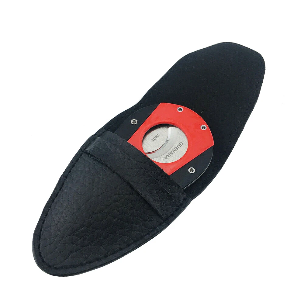 Guevara резак для сигар из нержавеющей стали карманная гильотина двойные лезвия