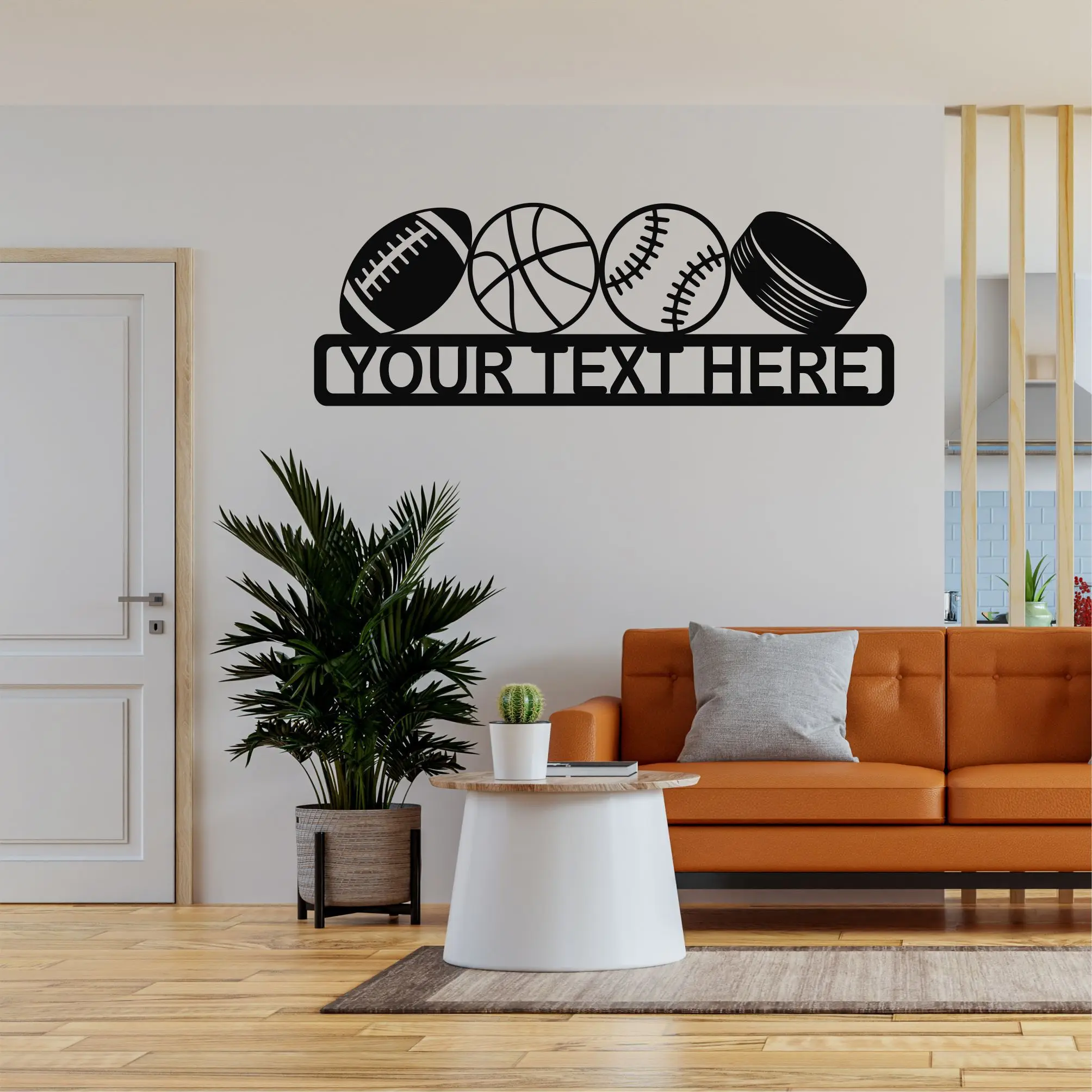 

Metal Wall Art, Spor, Wall Silhouette, Metal Wall Decor, Interior Decoration