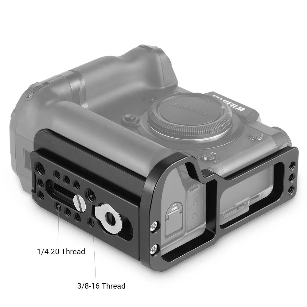 SmallRig X-H1 L-кронштейн для Fujifilm Camera Arca-Swiss Standard L Plate Крепежная пластина с батарейным