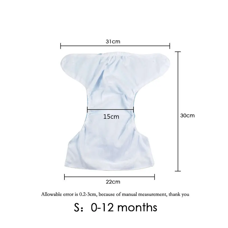 Pa&ntilde;ales reutilizables de algod&oacute;n para beb&eacute;, cubiertas suaves, pantalones de entrenamiento ajustables, impermeables, cambiantes, 1 ud.-4