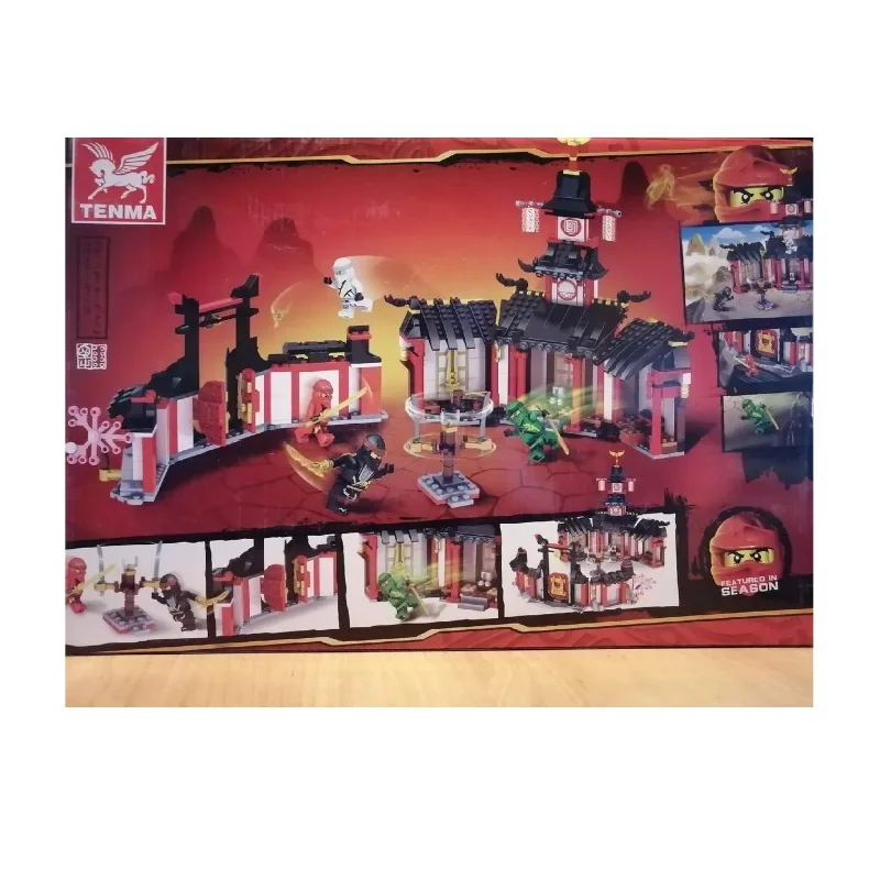 Designer Ninja &quotmonastery Krumitz&quot 654 parts | Blocks