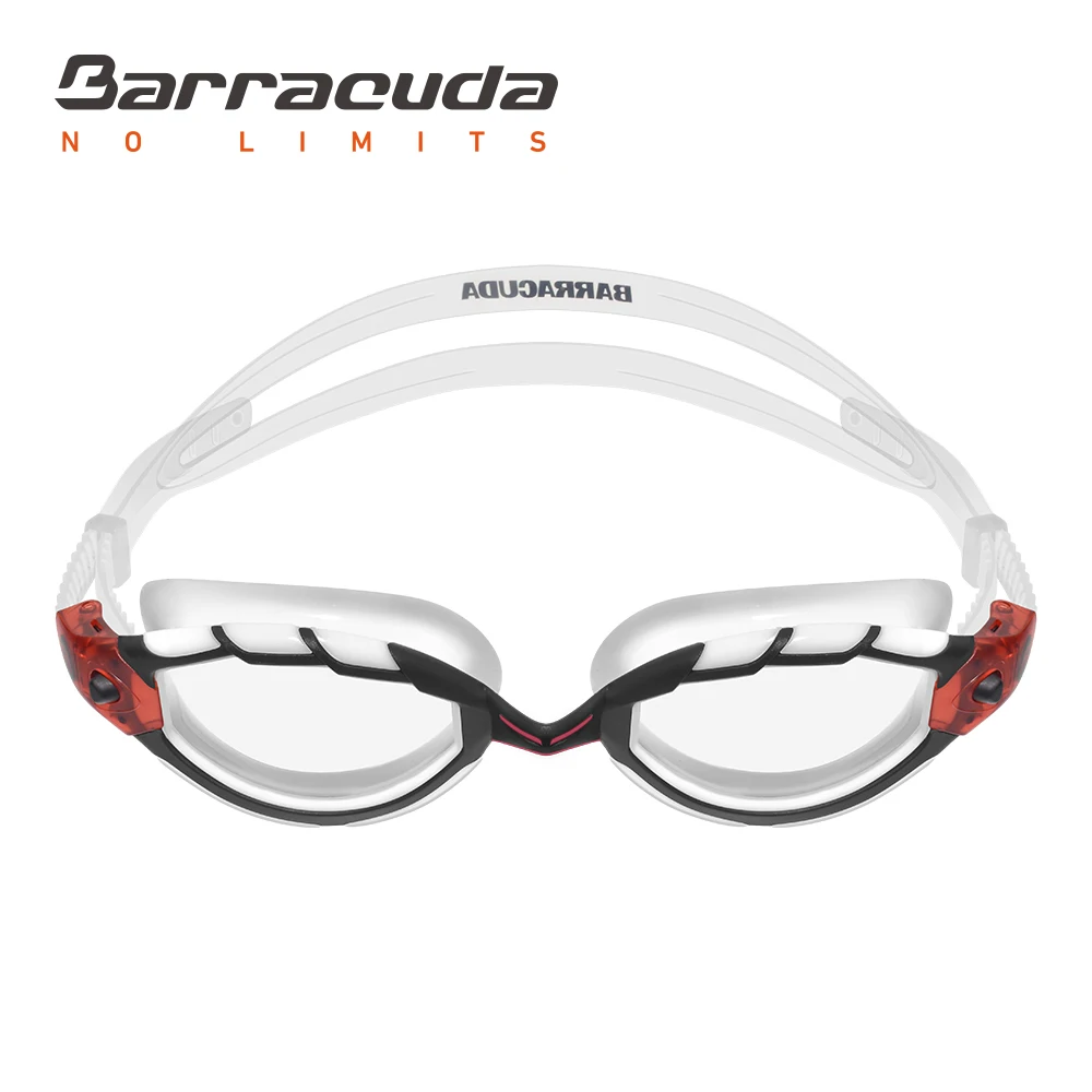 

Barracuda Professional Swimming Goggles Anti-Fog UV Protection Triathlon And Open Water Adults Men Women 33925 White Colors