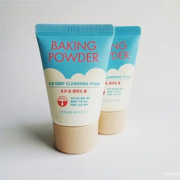 Пенка ETIDE HOUSE для смывания bb крема миниатюра 30мл Etude House Baking powder B.B deep cleansing | Красота