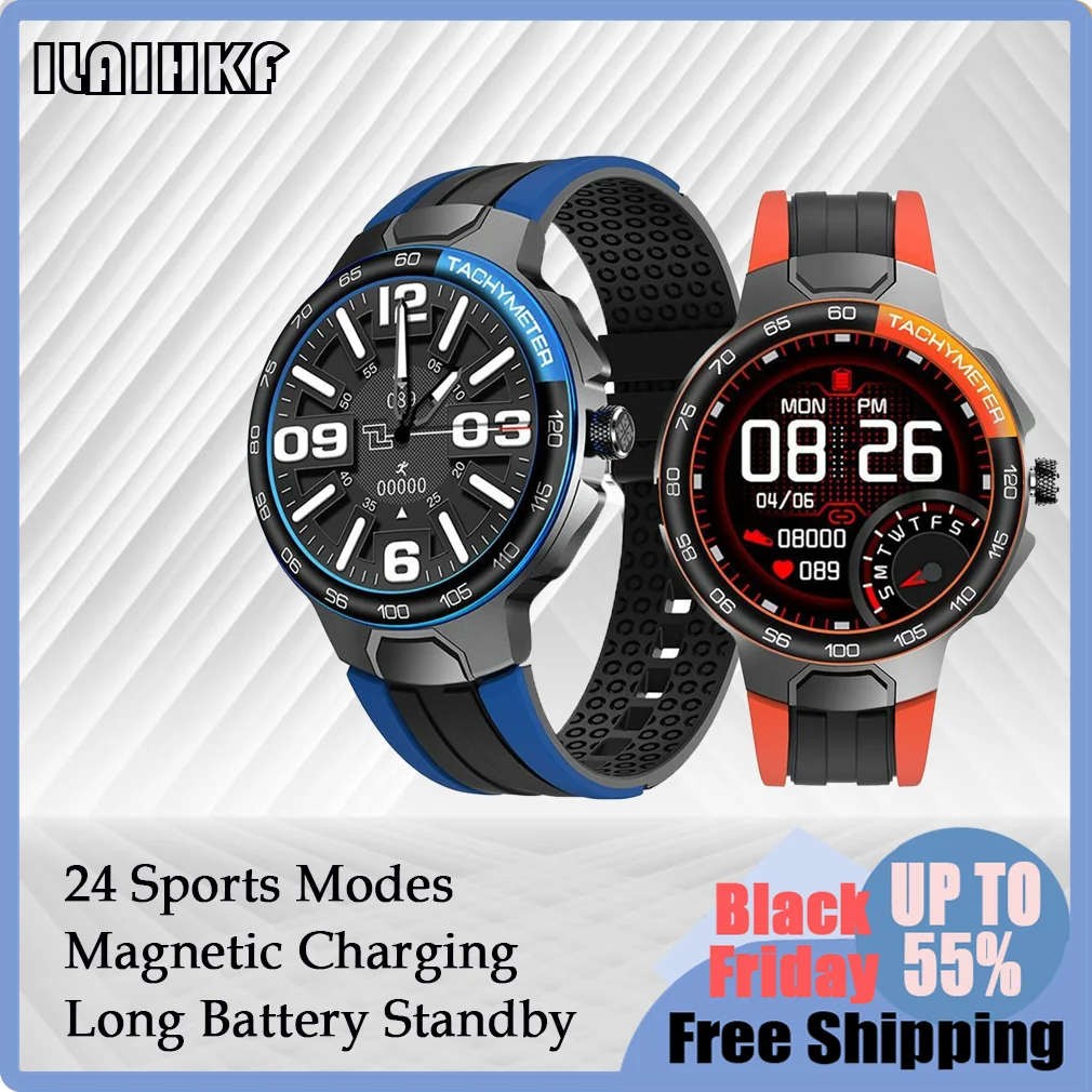 

Смарт-часы Xiaomi E15 мужские/женские водонепроницаемые (IP68) с пульсометром и тонометром